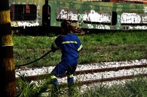 Φωτιά τώρα στις Σέρρες κοντά σε σιδηροδρομική γραμμή - Σε λεωφορεία οι επιβάτες