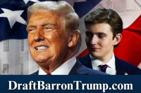 Σατιρική καμπάνια καλεί τον Τραμπ να στείλει τον γιο του, Μπάρον, στον πόλεμο στο Ιράν