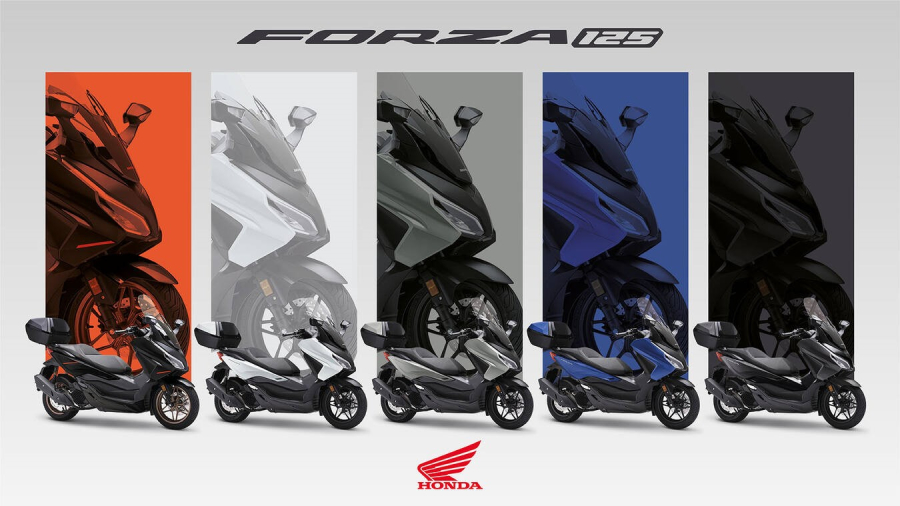 Honda Forza 2026: Νέα χρώματα για τα κορυφαία GT scooters της κατηγορίας