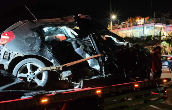 Τραγωδία στην Πάτρα: Νεκροί ένας 19χρονος και μία 17χρονη σε τροχαίο