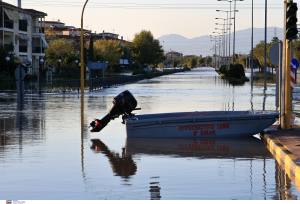 Κακοκαιρία «Daniel»: Άνοιξε ο δρόμος Λάρισας- Γιάννουλης