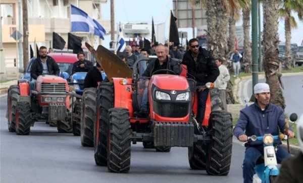 Αγροτικό συλλαλητήριο στον Τύρναβο