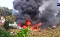 Συντριβή C-130 στην Κολομβία: Τουλάχιστον 1 νεκρός, 77 τραυματίες