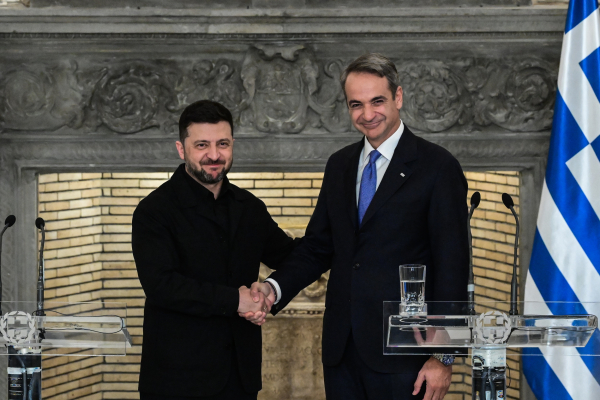 Μητσοτάκης σε Ζελένσκι: Το απαραβίαστο των συνόρων είναι αδιαπραγμάτευτο