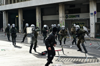 Τέμπη - Σύνταγμα: 1 σύλληψη και 12 προσαγωγές - Η ανακοίνωση της ΕΛ.ΑΣ.