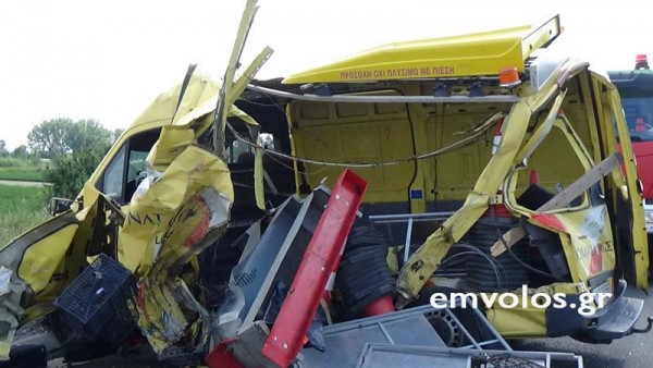 Τροχαίο με καραμπόλα τριών οχημάτων και ένα τραυματία στην Εγνατία οδό