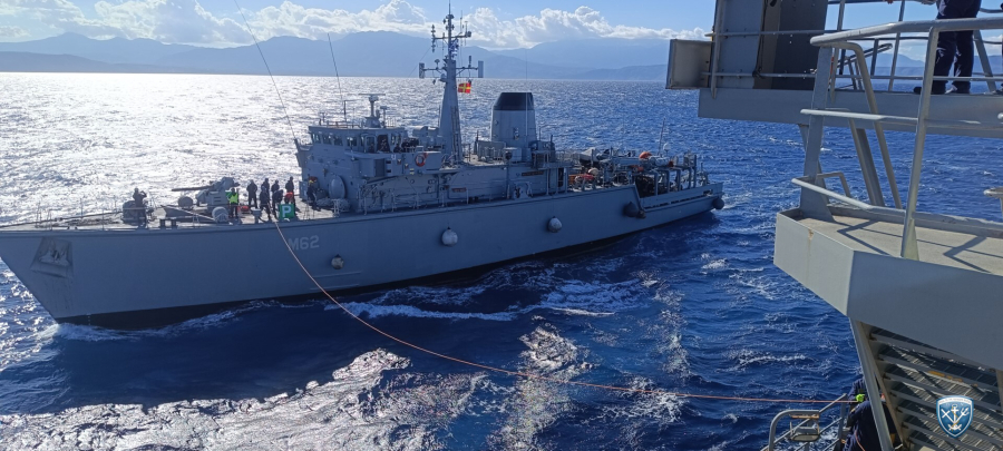 Εικόνες από την άσκηση «Γρίπος 2/25» του Πολεμικού Ναυτικού στην Κρήτη