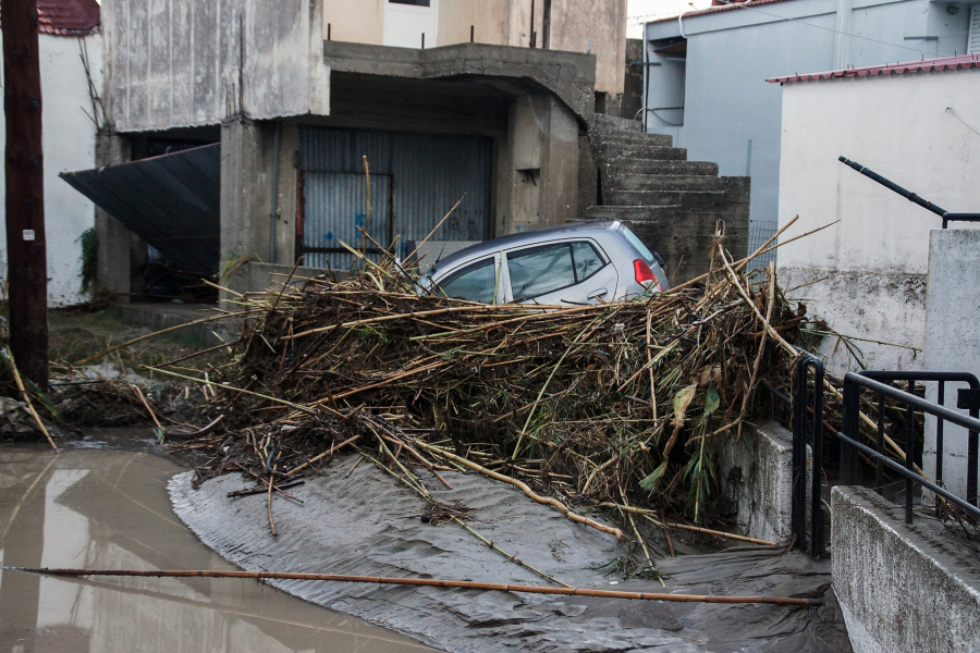 Έντονα καιρικά φαινόμενα ξανά στην Ρόδο - Νέο 112