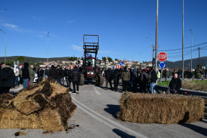 Κλιμακώνουν τον αγώνα τους οι αγρότες: Έκλεισε η εθνική Αθηνών-Λαμίας – Εκτροπές της κυκλοφορίας, μπλόκα στα τελωνεία