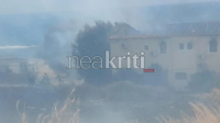 Φωτιά σε ενοικιαζόμενα δωμάτια και ταβέρνα την Κρήτη (Βίντεο)
