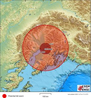 Ισχυρός σεισμός 6 Ρίχτερ στην Αλάσκα