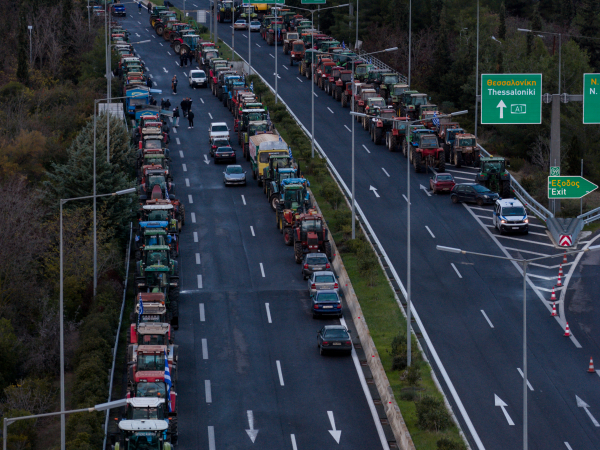 Μπλόκα αγροτών: Ο χάρτης με τα νέα σημεία στις Εθνικές Οδούς