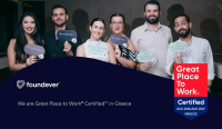 Η Foundever αναγνωρίζεται ως Great Place to Work στην Ελλάδα για τρίτη συνεχή χρονιά