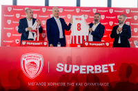 Ολυμπιακός και Superbet εγκαινίασαν τη νέα τους συνεργασία μέχρι το 2032