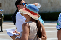 Καιρός σήμερα: Υποχωρούν οι άνεμοι - Στους 37 βαθμούς η θερμοκρασία