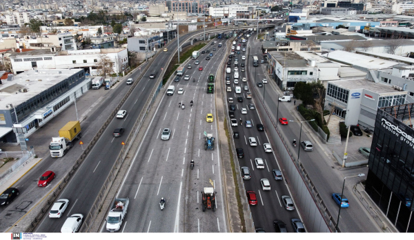 Κίνηση τώρα: Μποτιλιάρισμα στον Κηφισό λόγω ακινητοποιημένου λεωφορείου