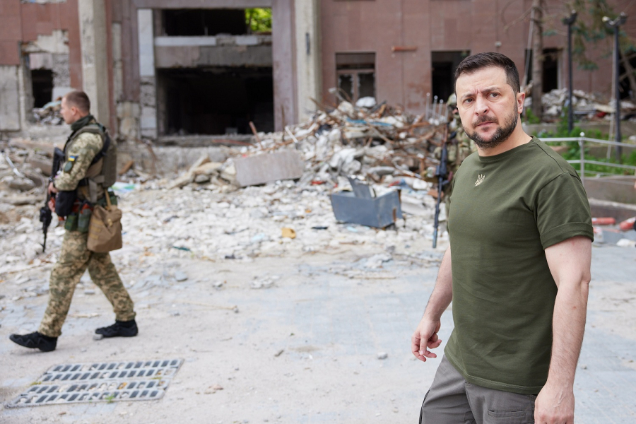 Βολοντίμιρ Ζελένσκι: «Η επίθεση στο Ντνίπρο καταδεικνύει την ανάγκη επίσπευσης της στρατιωτικής βοήθειας προς την Ουκρανία»