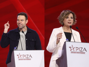 Και επίσημα υποψήφια πρόεδρος η Γεροβασίλη: «Δηλώνω παρούσα» - Στις 10 Μαρτίου ζητά κάλπες ο Κασσελάκης