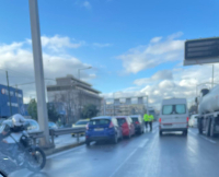 Τροχαίο με πέντε αυτοκίνητα στην Κηφισίας - Δείτε σε ποιο σημείο