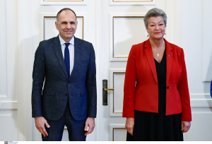 Μετανάστευση, Γάζα και ελληνοτουρκικά στο «τραπέζι» Γεραπετρίτη - Ίλβα Γιόχανσον