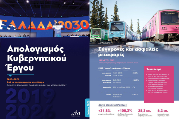 Ο απολογισμός Μητσοτάκη και ο… εξαφανισμένος σιδηρόδρομος