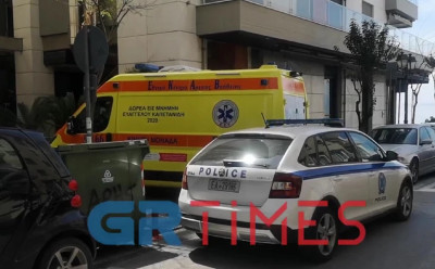 Βουτιά θανάτου για άνδρα από τον 7ο όροφο πολυκατοικίας στη Θεσσαλονίκη (Βίντεο)