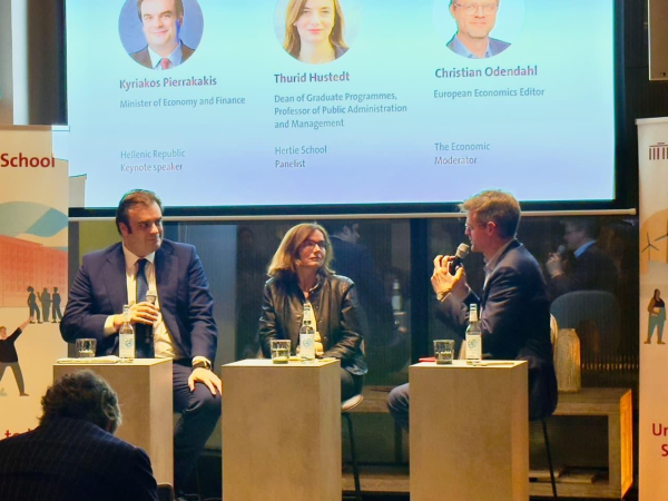 Πιερρακάκης στο Hertie School του Βερολίνου: Η Ελλάδα ως πρότυπο ψηφιακού μετασχηματισμού