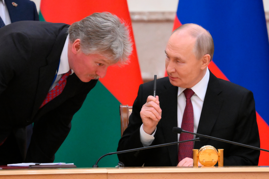 Πεσκόφ: Φυσικά και θα συμμετέχει η Ουκρανία στις ειρηνευτικές διαπραγματεύσεις με τις ΗΠΑ