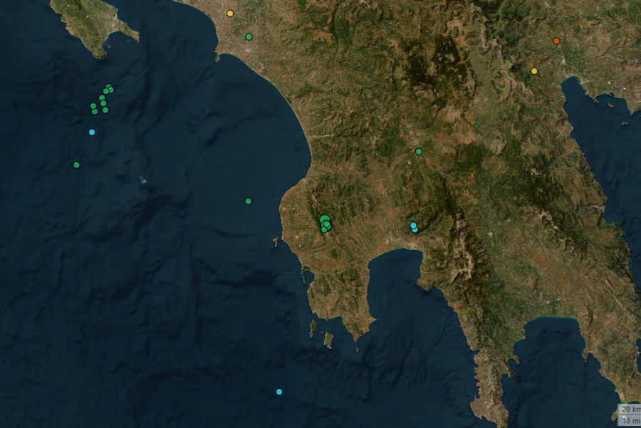 Σεισμός τώρα στους Γαργαλιάνους