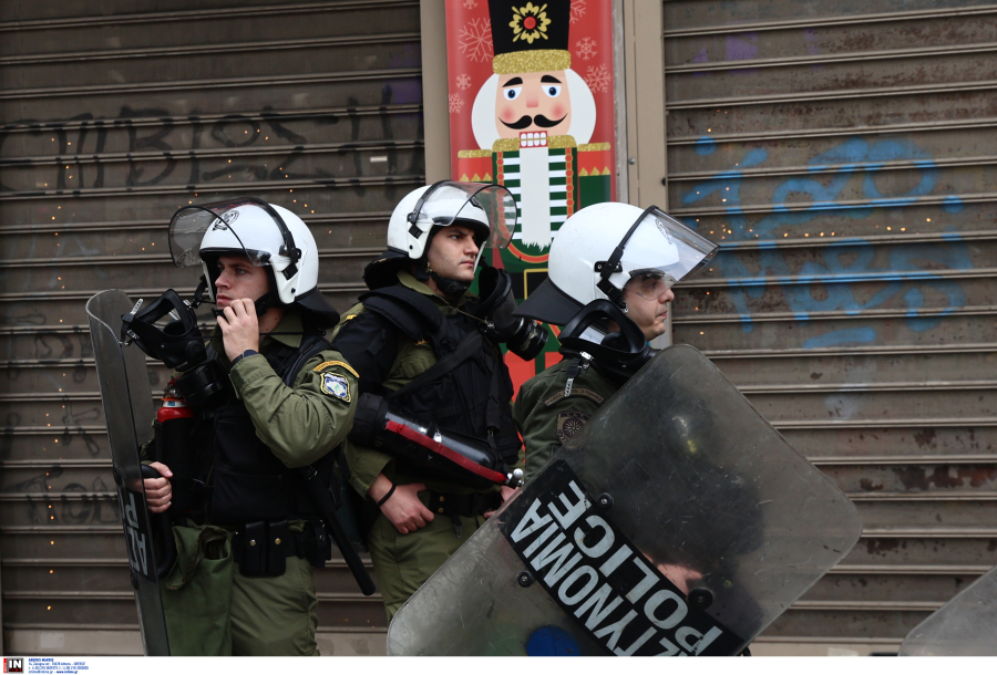 Επέτειος Γρηγορόπουλου: 24 προσαγωγές στις συγκεντρώσεις στο κέντρο της Αθήνας