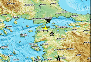 Σεισμός 4,6 Ρίχτερ στη βορειοδυτική Τουρκία, κοντά στα Δαρδανέλια