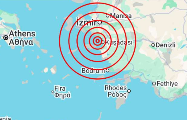 Σεισμός τώρα στην Τουρκία