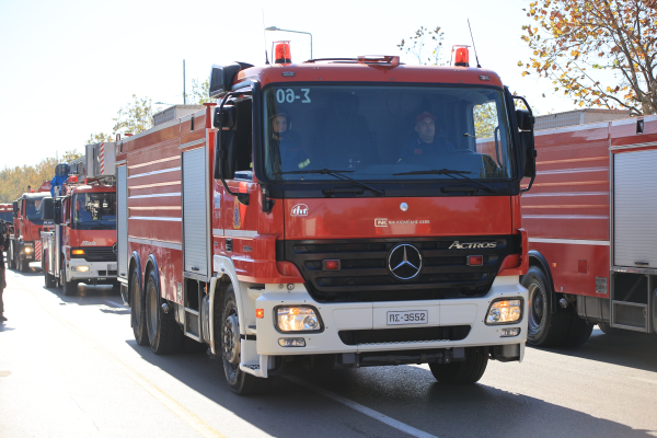 Φωτιά τώρα στο Μαρκόπουλο