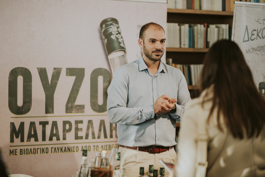 Η μοναδική γεύση του ούζου Ματαρέλλη έκλεψε τη παράσταση στην έκθεση «Ελληνικό Απόσταγμα»