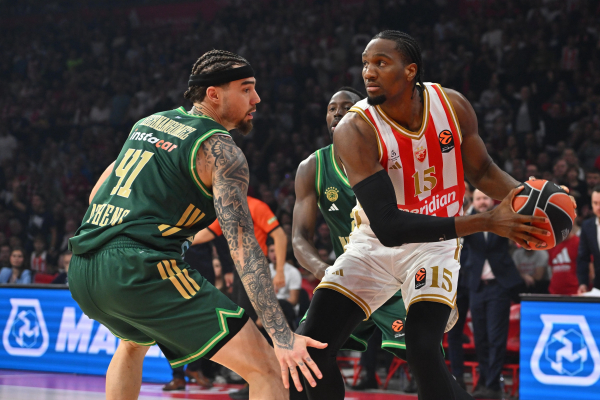 Euroleague: Ο Παναθηναϊκός «παραδόθηκε» στον Ερυθρό Αστέρα στο Βελιγράδι (86-68)