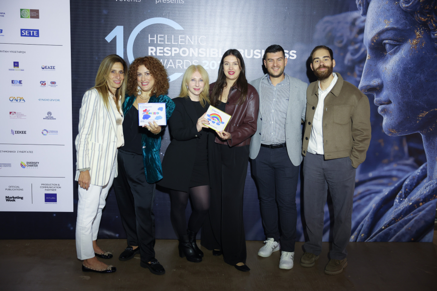 Στον Όμιλο ΗΡΑΚΛΗΣ η διάκριση "Ομάδα CSR της Χρονιάς” στα Hellenic Responsible Business Awards 2025