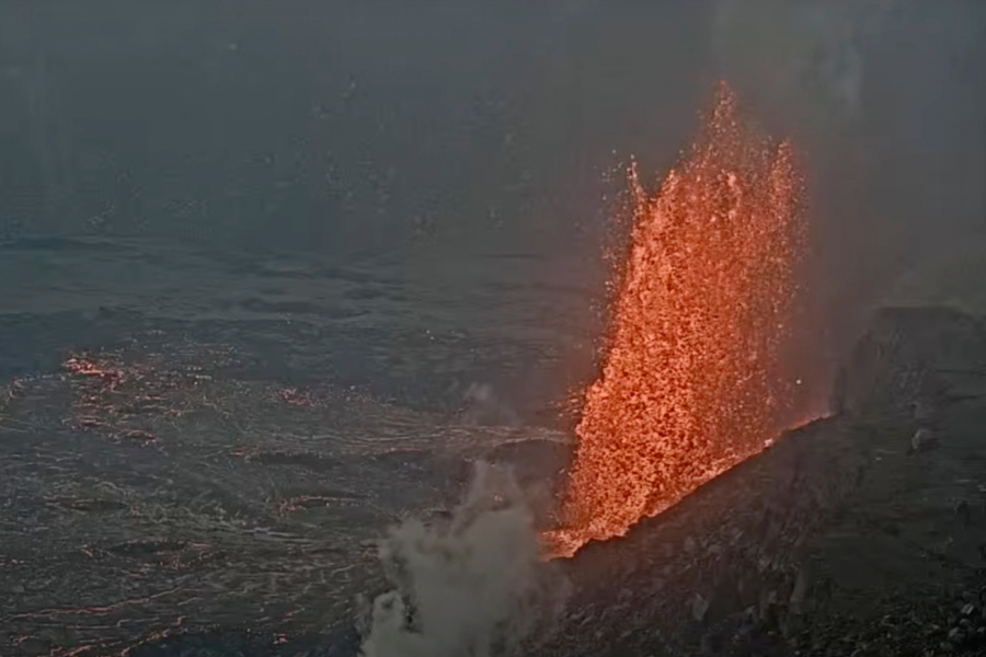 Εξερράγη ξανά το ηφαίστειο Κιλαουέα - Live εικόνα