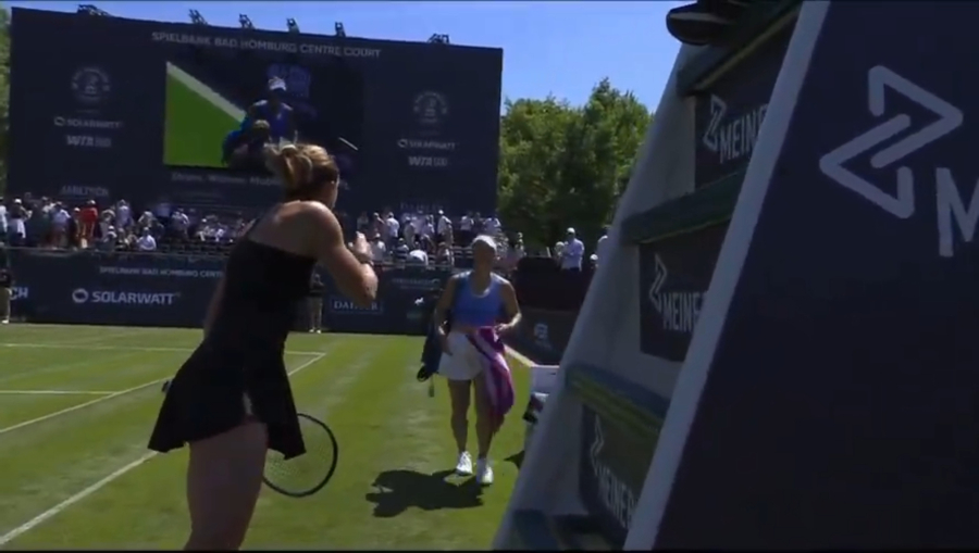 Σάκκαρη - Πουτίντσεβα: Άγριος καυγάς μετά τον αγώνα στο Μπαντ Χόμπουργκ (Βίντεο)