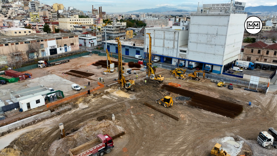 Νέο Δικαστικό Μέγαρο Πειραιά: Ξεκίνησε η θεμελίωση του πρώτου «πράσινου» δημόσιου κτηρίου της χώρας