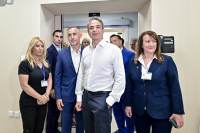 Στο «Παίδων Πεντέλης» ο Μητσοτάκης: Εγκαινιάζουμε υποδομές του ΕΣΥ, πάνω από 150 Κέντρα Υγείας και 80 νοσοκομεία
