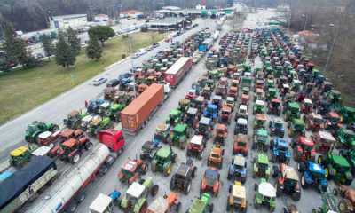 Οι αγρότες στήνουν μπλόκα στο τελωνείο των Ευζώνων και τα διόδια των Μαλγάρων