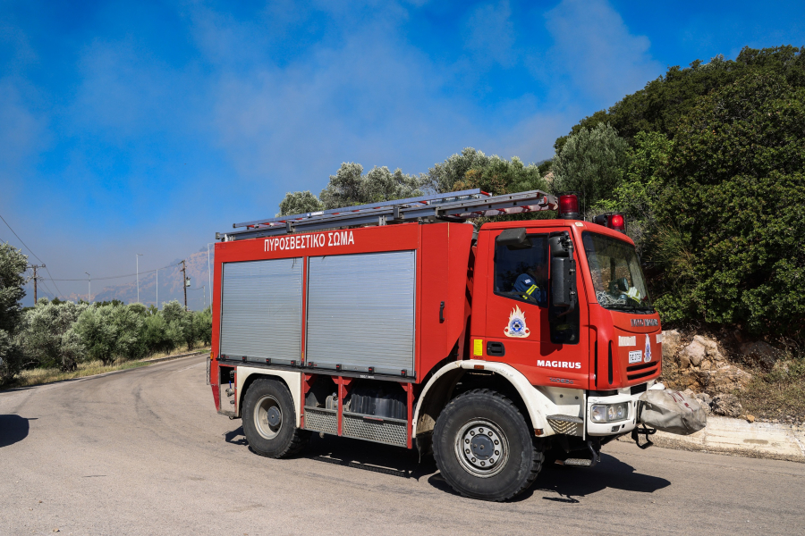 Συνελήφθη 45χρονος για τη φωτιά στη Βουρβουρού