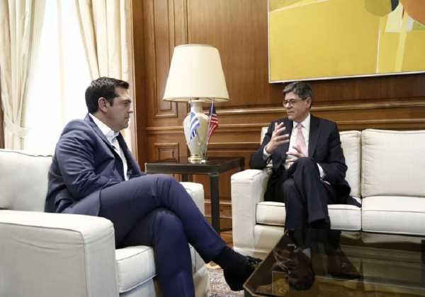 Τσίπρας - Λιου: Απαραίτηση η αναδιάρθρωση του ελληνικού χρέους