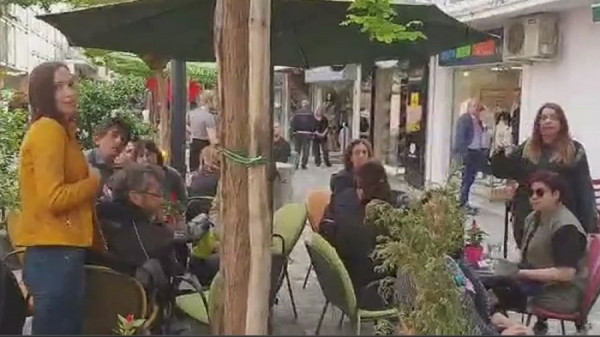 Τα «έψαλλαν» στον Καρανίκα στη Θεσσαλονίκη για τη Μακεδονία - Ο καυγάς με πολίτες (video)