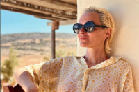 Έλενα Χριστοπούλου: Στα Κουφονήσια για τις καλοκαιρινές διακοπές (Εικόνες)