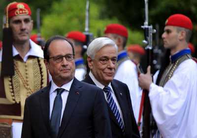 Το πρόγραμμα Ολάντ κατά την επίσκεψή του στην Αθήνα