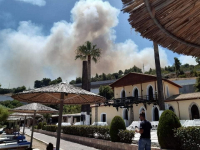 Μεγάλη φωτιά τώρα στην Αχαΐα: Εκκενώθηκαν οικισμοί, καίγονται σπίτια, έκλεισε η παλιά Εθνική (βίντεο)