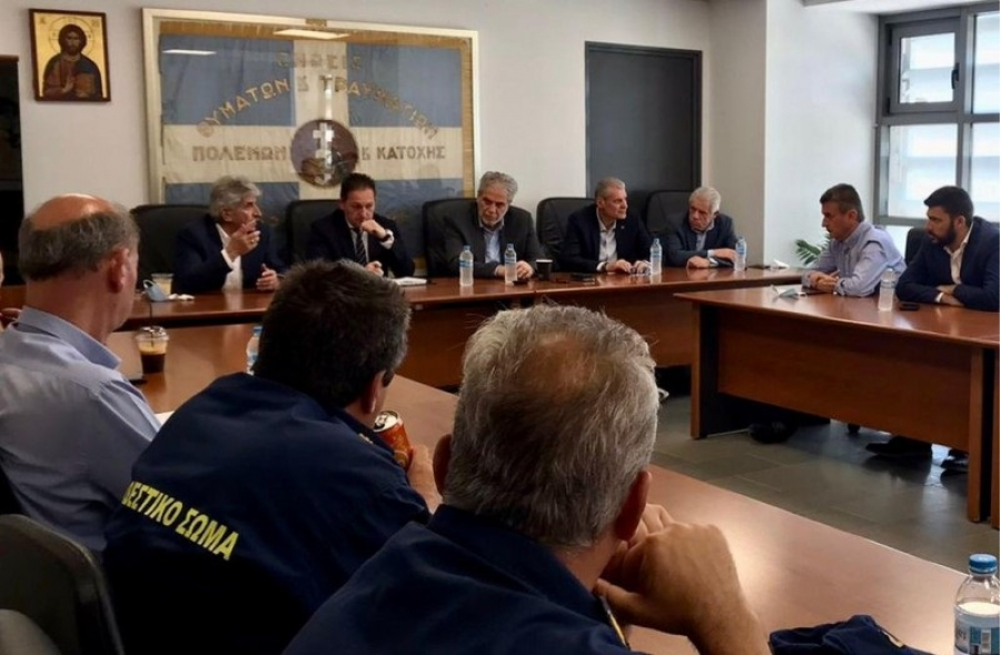 Σύσκεψη για την πυροπροστασία της Νοτιοανατολικής Αττικής - Στυλιανίδης: «Θα είναι δύσκολο καλοκαίρι»