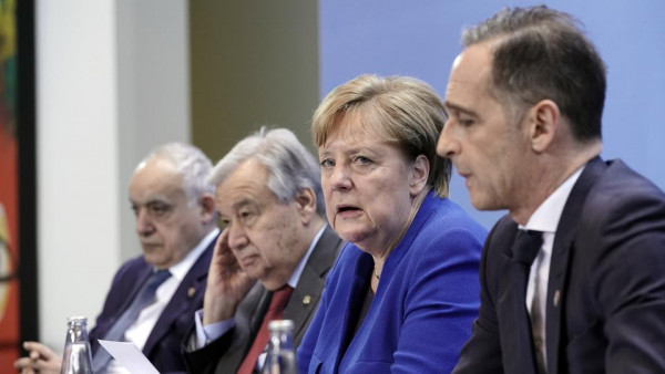 Διάσκεψη Βερολίνου: Κατάπαυση του πυρός και εμπάργκο όπλων στη Λιβύη