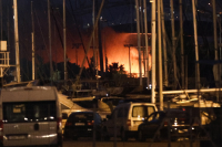 Φάληρο: Φωτιά στο παλιό γήπεδο του beach volley